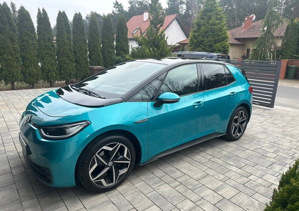 Volkswagen ID.3 cena 91900 przebieg: 74000, rok produkcji 2021 z Poznań małe 56